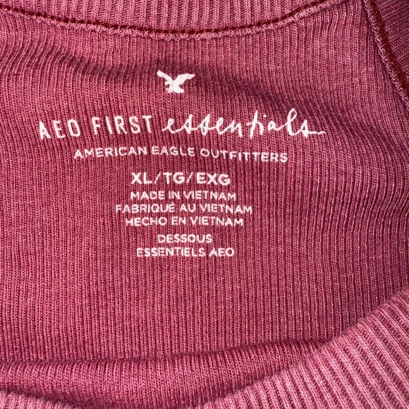 American Eagle Outfitters Ribbed Tank Top - Picture 3 of 4